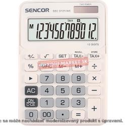 Kalkulačka SEC 372T/WE biela