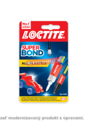Sekundové lepidlo Loctite Super Bond All Plastics 2 g + 4 ml
