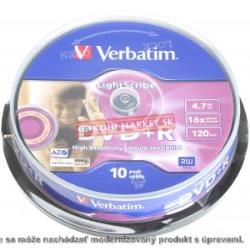 Verbatim DVD+R 16x cake10