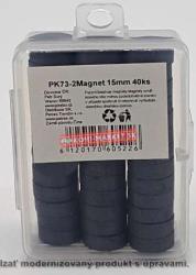 Magnetka 1,5cm/ 40ks PK73-2