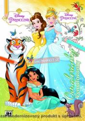 Omaľovánka A4 Disney Princess