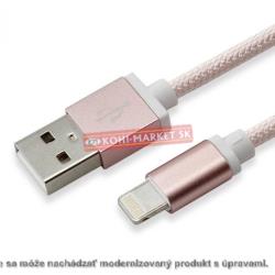 Apple Lightning/USB-A ružovo/zlatý1,5m IPH7-RG SBOX