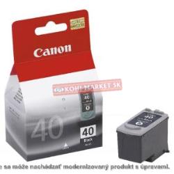 Atramentová náplň Canon PG-40 pre MP 150/160/170/180/450/460/iP 2200/ MX300 black (490 str.)