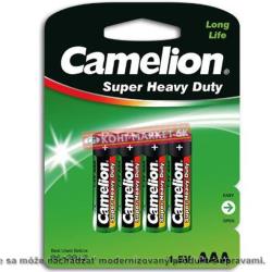 Batérie Camelion Zink-chlorid 1,5V .R03 AAA 4 ks