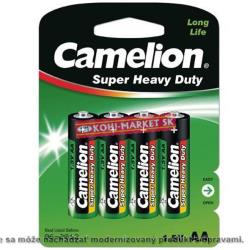 Batérie Camelion Zink-chlorid 1,5V .R6 AA 4ks