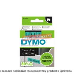 Samolepiaca páska Dymo 45019 D1 12 mm zelená/čierna kompatibilná