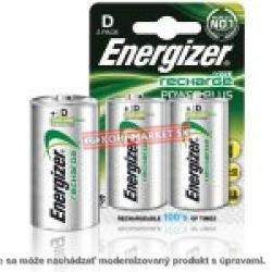 Batéria Energizer dobíjateľná HR20/2ks 2500mAh veľký monočlánok