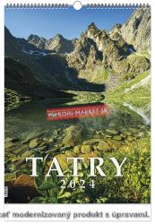 Kalendár nástenný Tatry 2024