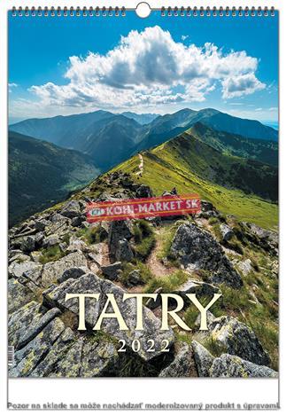 Kalendár nástenný Tatry 2022