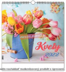 Kalendár nástenný Kvety 2024