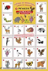 Pexeso 2 - Učíme sa anglicky Zvieratká