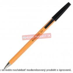 Guľôčkové pero jednorazové Q-CONNECT F čierne