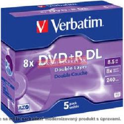 Verbatim DVD+R 8x DL 8,5GB