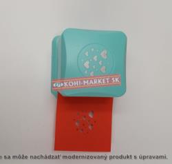 Dierovač dekoračný  magnetický 25mmm srdiečka