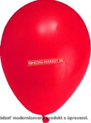 Balónik 53001/100ks červený
