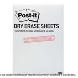 Post-it Super Sticky Dry Erase 15 listov, 27,9 cm x 39,0 cm