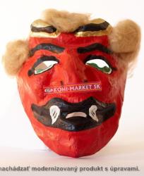 Maska papierová Čert červený